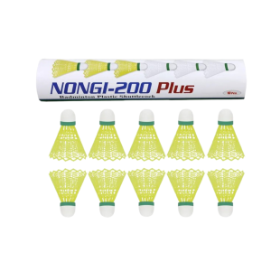 Nongi Plus Plastic Shuttle - Yellow